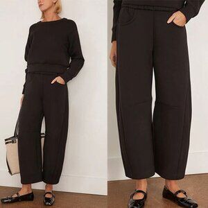 NWT Hunter Bell Duvall Pull On Elastic Waistband Pant Black Size: Extra Small